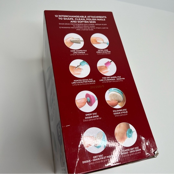 KISS Power File x Nail Dryer All-In-One Nail Care Kit - Picture 2 of 3